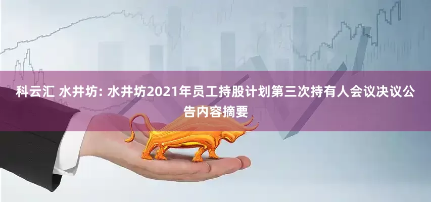 科云汇 水井坊: 水井坊2021年员工持股计划第三次持有人会议决议公告内容摘要